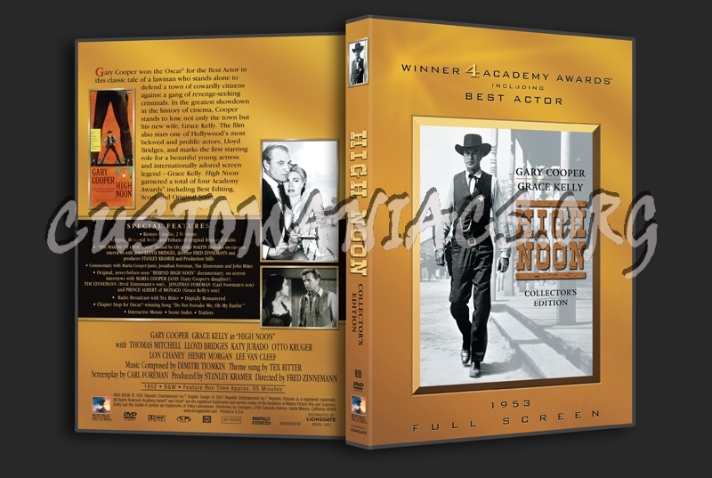 High Noon dvd cover