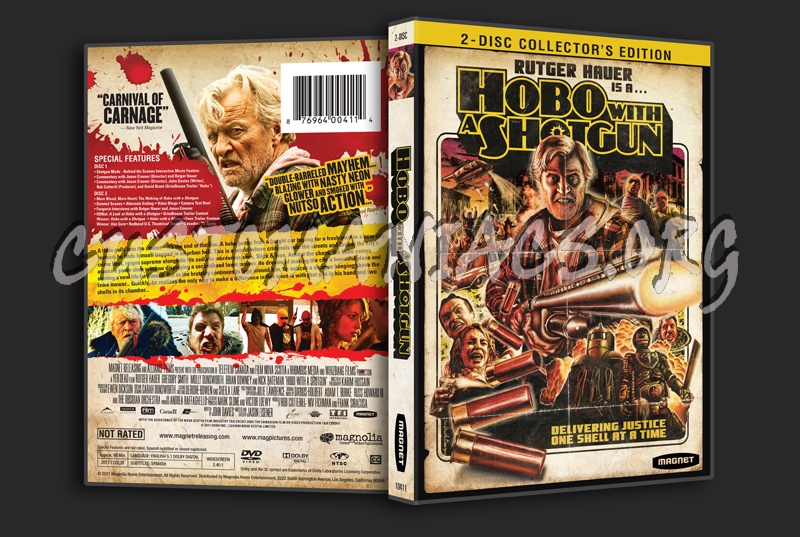 Hobo with a Shotgun dvd cover