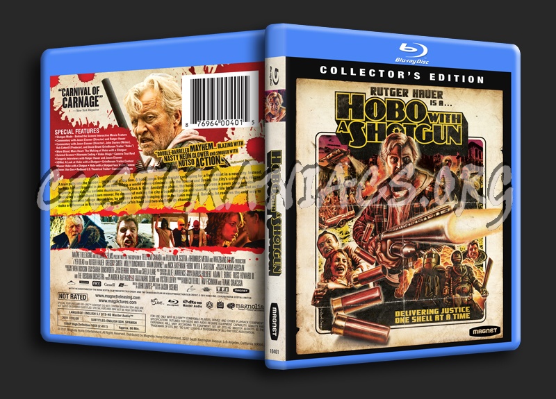 Hobo with a Shotgun blu-ray cover