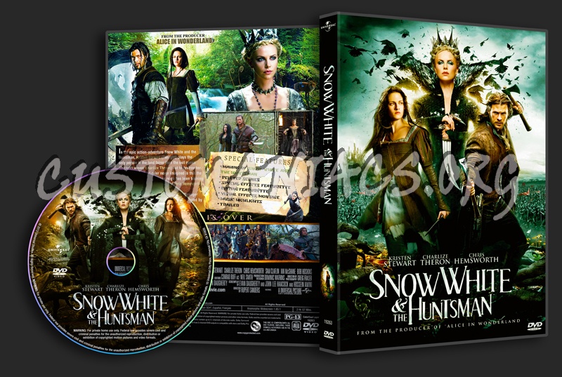 Snow White and the Huntsman dvd cover