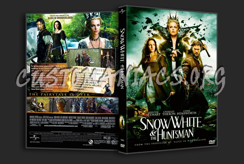 Snow White and the Huntsman dvd cover