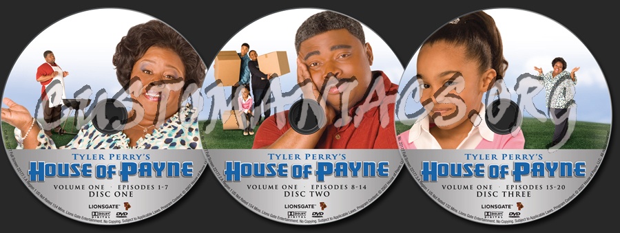House of Payne Volume 1 dvd label