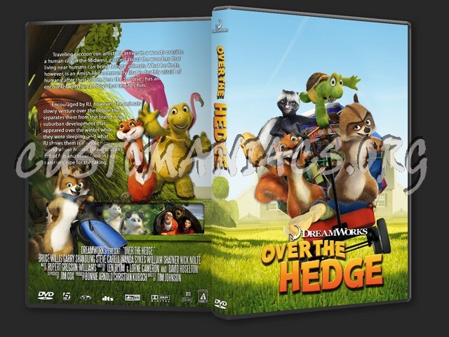 Over the Hedge dvd cover