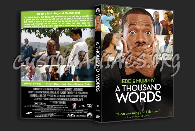 A Thousand Words dvd cover