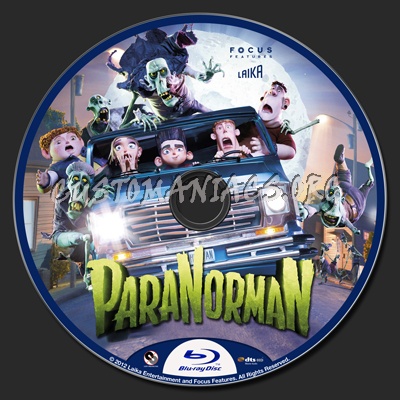 Paranorman blu-ray label