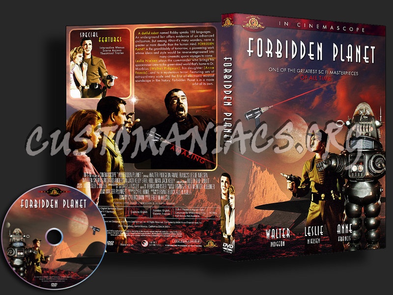 Forbidden Planet dvd cover