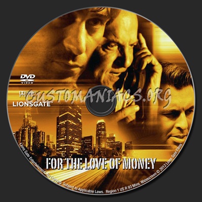 For the Love of Money dvd label