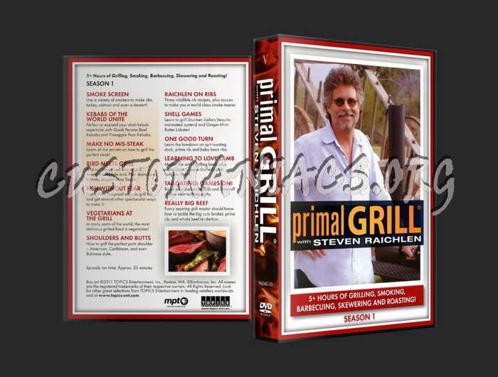 Primal Grill Season 1 dvd cover