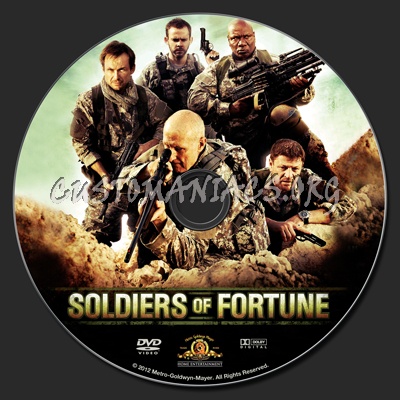 Soldiers of Fortune dvd label