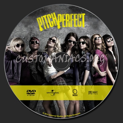 Pitch Perfect dvd label