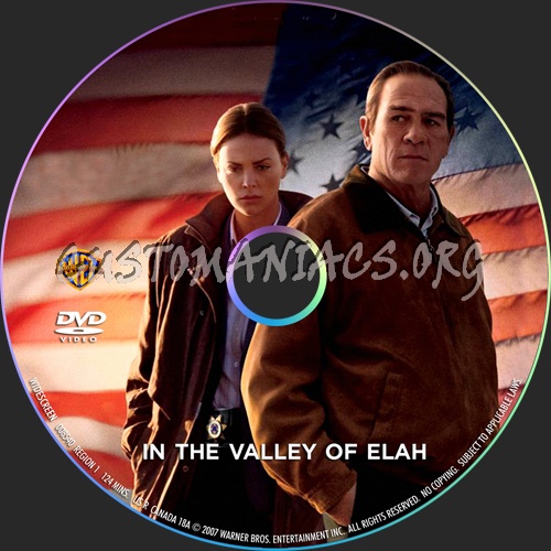 In the Valley of Elah dvd label