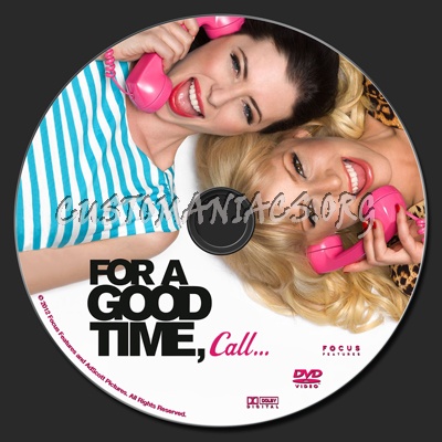 For A Good Time, Call... dvd label