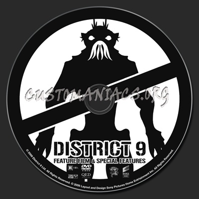 District 9 dvd label