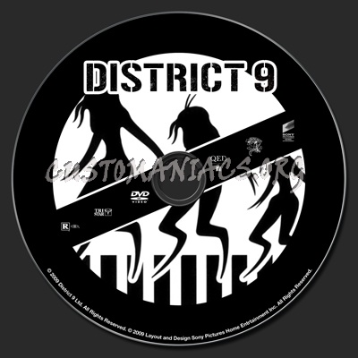 District 9 dvd label