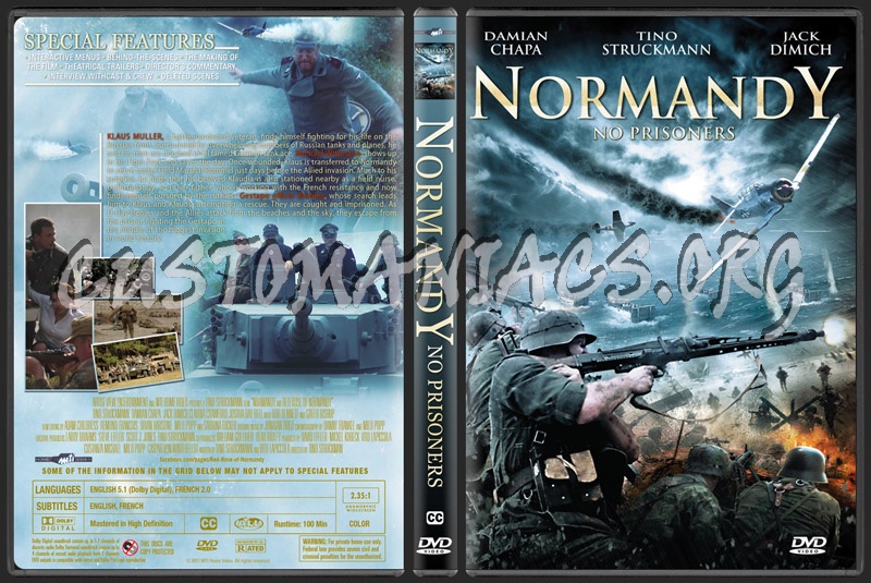 Normandy (aka Red Rose Of Normandy) dvd cover