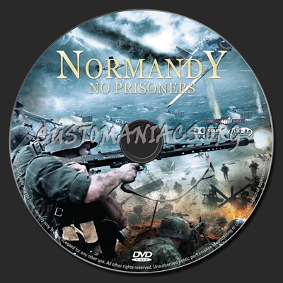 Normandy (aka Red Rose Of Normandy) dvd label