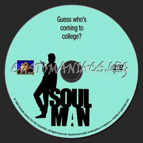 Soul Man dvd label