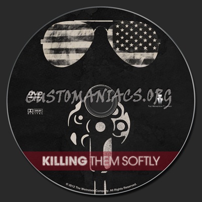 Killing Them Softly dvd label