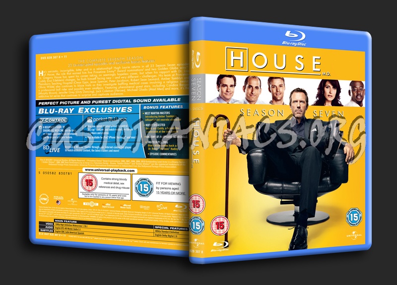 House Season 7 blu-ray cover