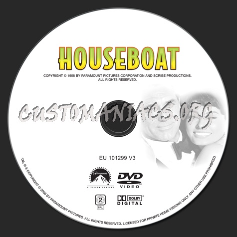 Houseboat dvd label