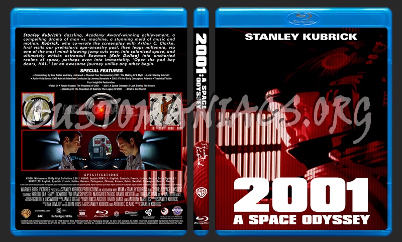 2001: A Space Odyssey blu-ray cover