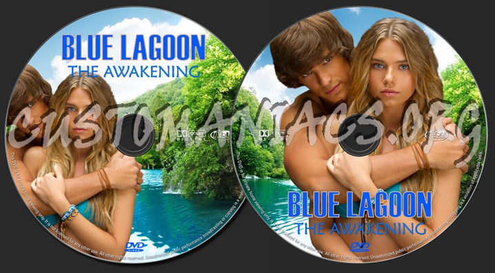 Blue Lagoon The Awakening dvd label
