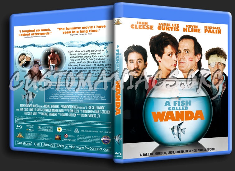 A Fish Called Wanda blu-ray cover