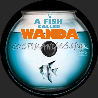 A Fish Called Wanda blu-ray label