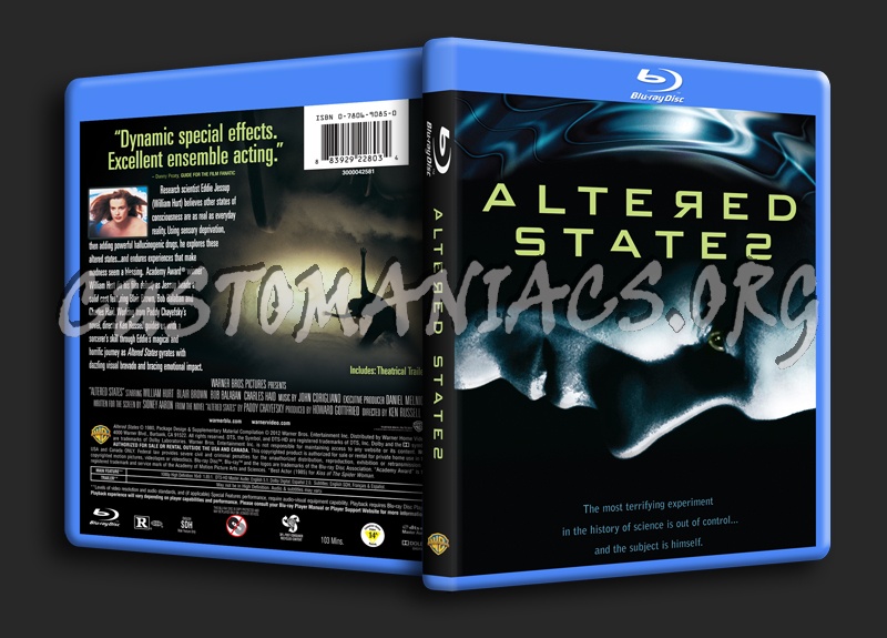 Altered States blu-ray cover