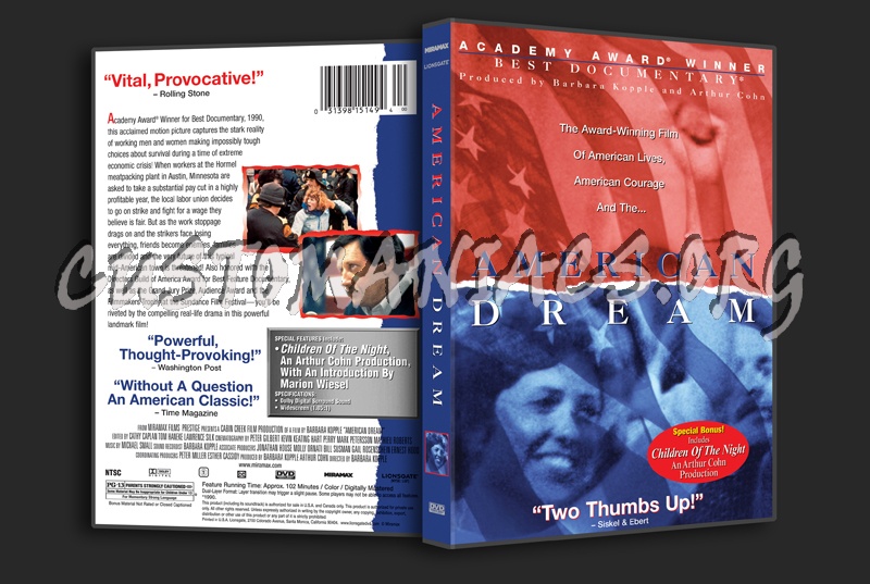 American Dream dvd cover