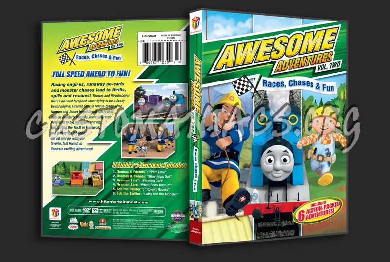 Awesome Adventures Volume 2 dvd cover
