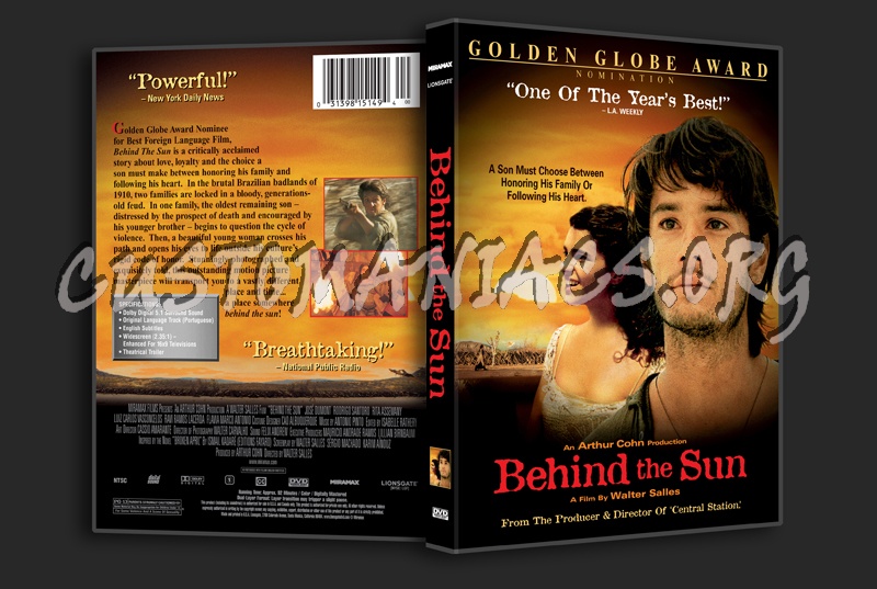 Behind the Sun dvd cover