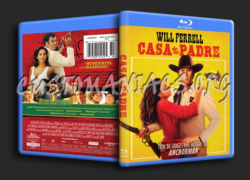 Casa de mi Padre blu-ray cover