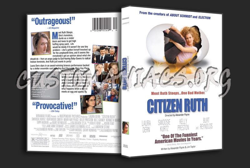Citizen Ruth dvd cover