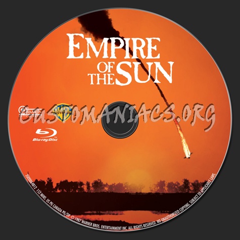 Empire of the Sun blu-ray label