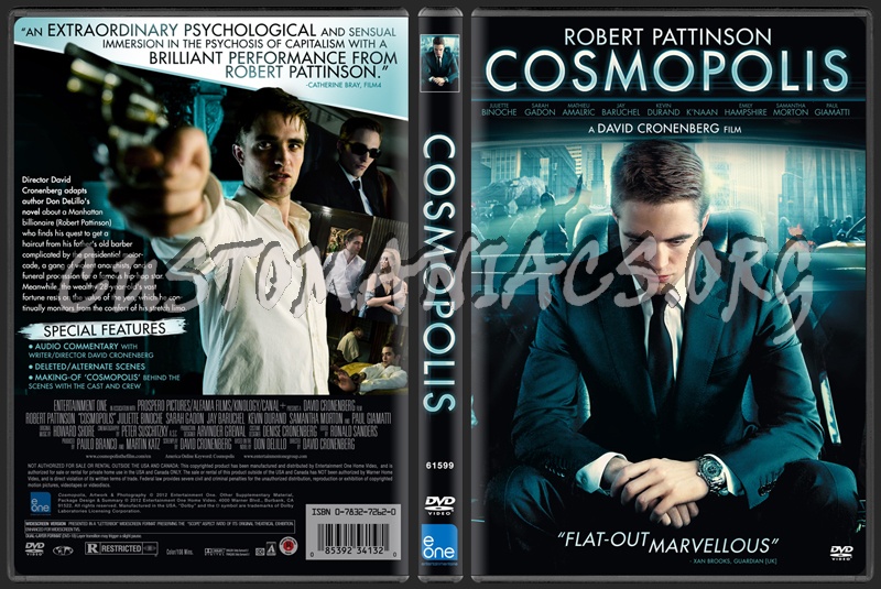 Cosmopolis dvd cover