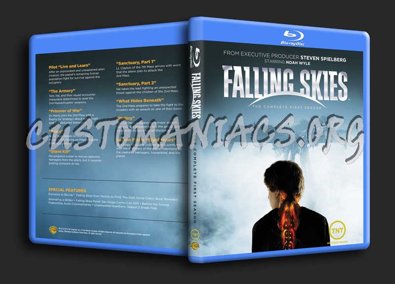 Falling Skies Season 1 blu-ray cover