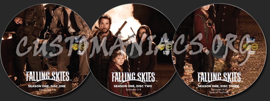 Falling Skies Season 1 dvd label