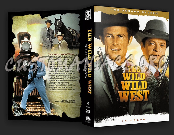 The Wild Wild West Season 2 dvd cover