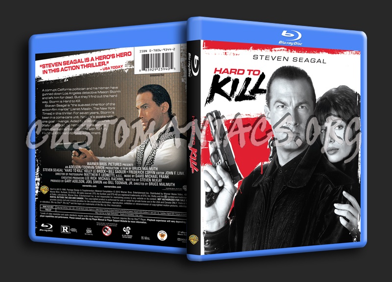 Hard to Kill blu-ray cover