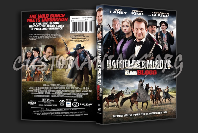 Hatfields & McCoys: Bad Blood dvd cover