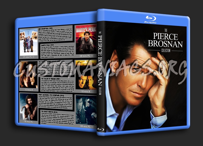 Pierce Brosnan Collection blu-ray cover