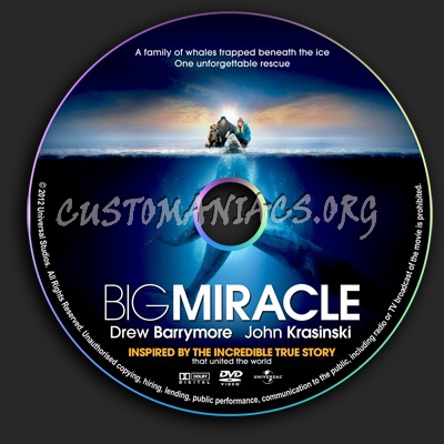 Big Miracle dvd label