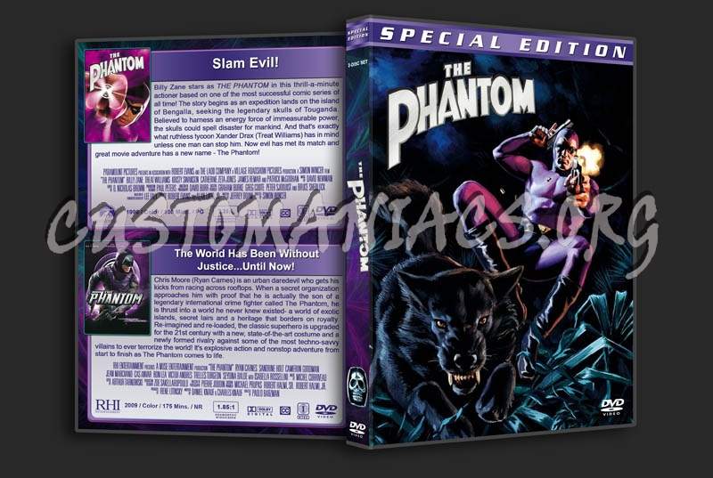 The Phantom Double Feature dvd cover
