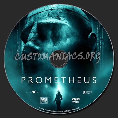 Prometheus dvd label