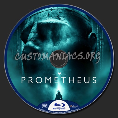 Prometheus blu-ray label