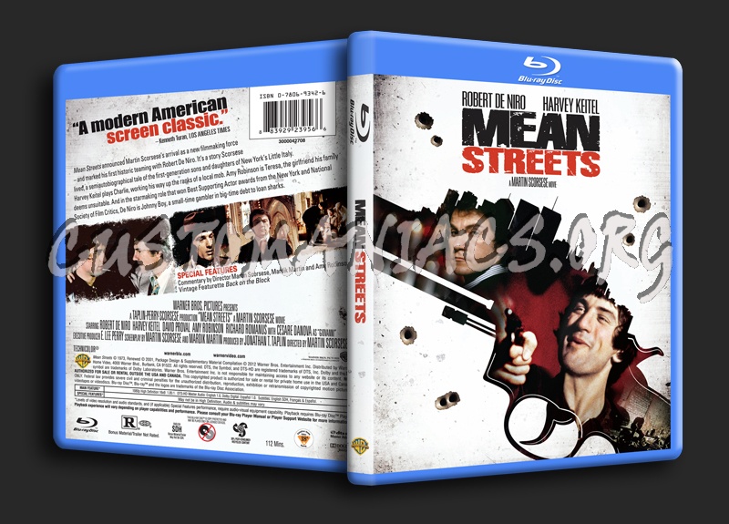 Mean Streets blu-ray cover