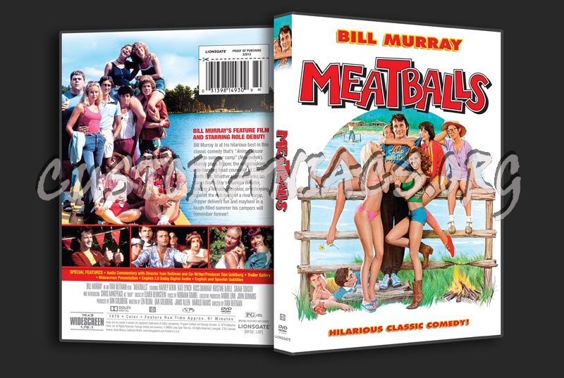 Meatballs dvd cover