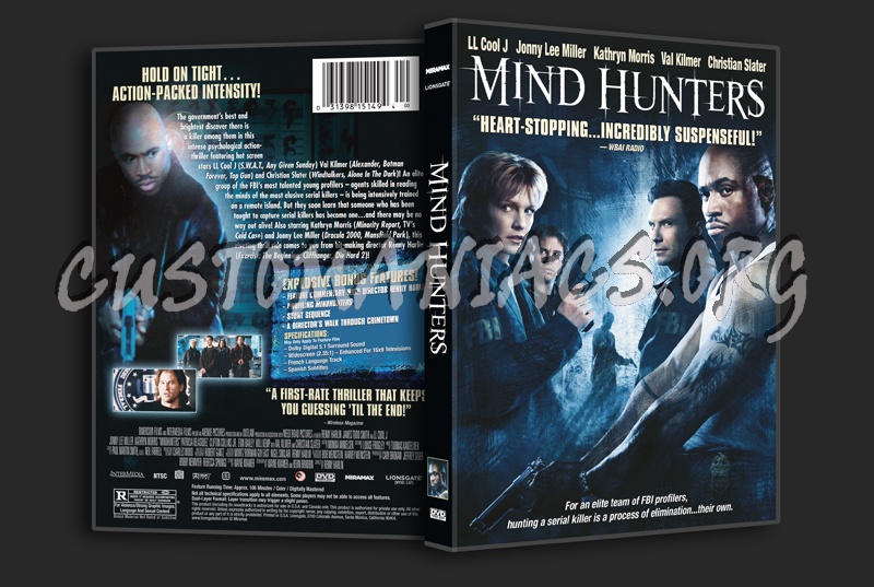Mindhunters dvd cover