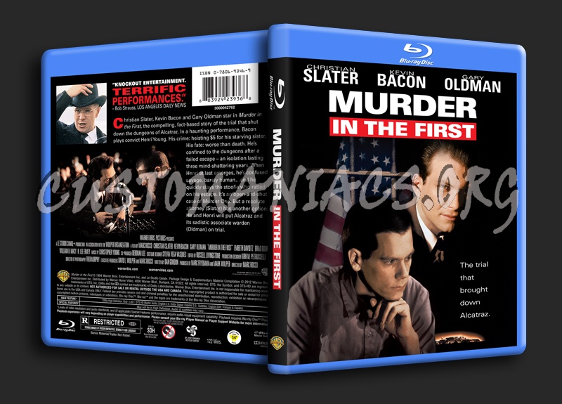 Murder in the First blu-ray cover